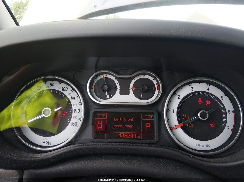2014 Fiat 500l VIN ZFBCFADH4EZ023594 IAAI salvage auction — TRANSMISSION, Clear (New Jersey), sold $550 on 2026-07-27 (photo 7)