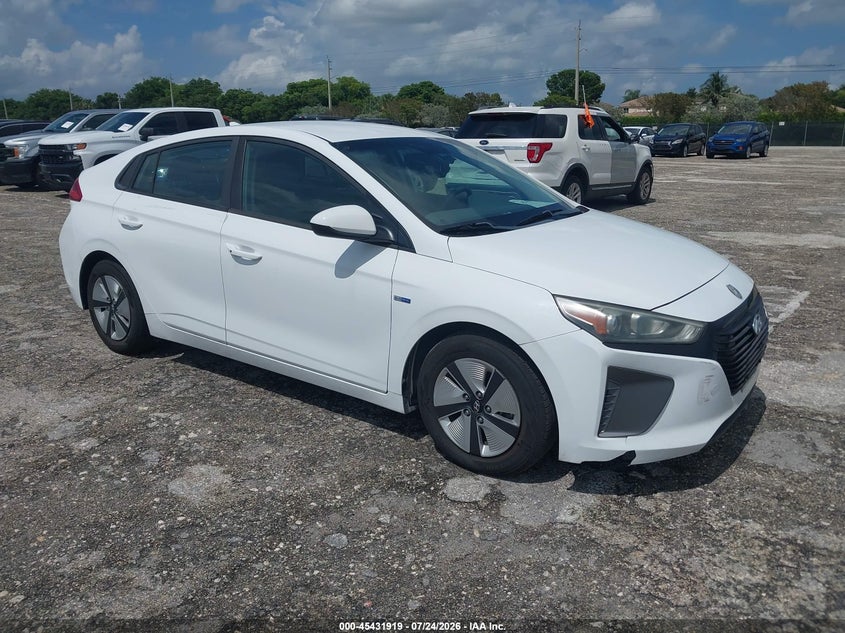 2019 Hyundai Ioniq hybrid VIN KMHC65LC8KU158446 — IAAI salvage auction photo