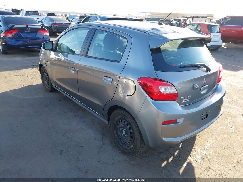 2020 Mitsubishi Mirage VIN ML32A3HJ1LH003535 IAAI salvage auction — LEFT FRONT, Salvage (Arizona), sold $1,050 on 2026-07-07 (photo 3)