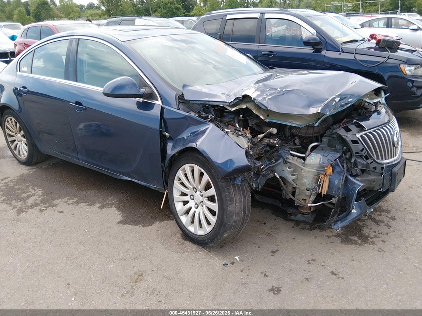 2011 Buick Regal VIN W04GS5EC8B1078235 IAAI salvage auction — FRONT END, Salvage (Ohio), sold $300 on 2026-07-28 (photo 1)