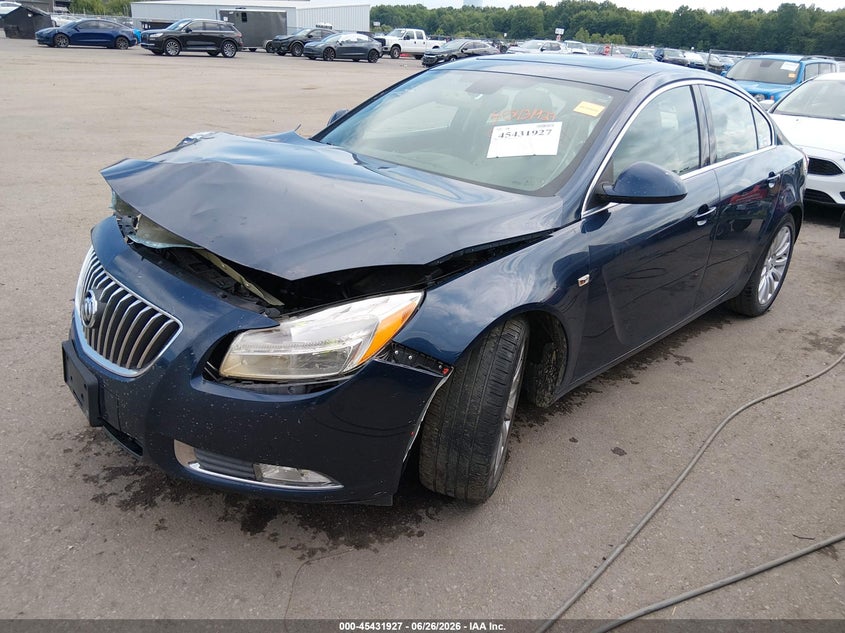 2011 Buick Regal VIN W04GS5EC8B1078235 IAAI salvage auction — FRONT END, Salvage (Ohio), sold $300 on 2026-07-28 (photo 2)