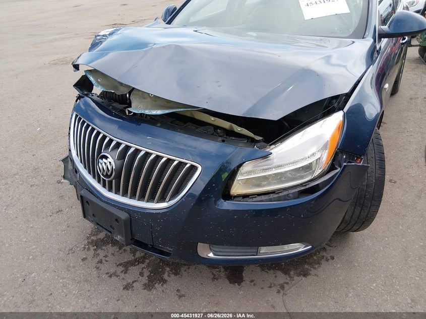 2011 Buick Regal VIN W04GS5EC8B1078235 IAAI salvage auction — FRONT END, Salvage (Ohio), sold $300 on 2026-07-28 (photo 6)