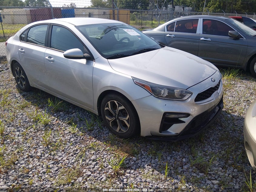 2020 Kia Forte VIN 3KPF24AD0LE201387 IAAI salvage auction — WATER/FLOOD, Salvage (Mississippi), sold $2,150 on 2026-07-29 (photo 1)