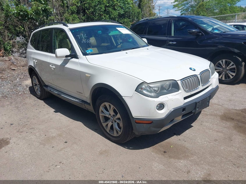 2009 BMW X3 VIN WBXPC93479WJ26622 IAAI salvage auction — REAR END, Salvage (Rhode Island), sold $25 on 2026-07-28 (photo 1)