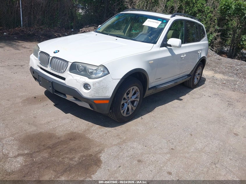 2009 BMW X3 VIN WBXPC93479WJ26622 IAAI salvage auction — REAR END, Salvage (Rhode Island), sold $25 on 2026-07-28 (photo 2)