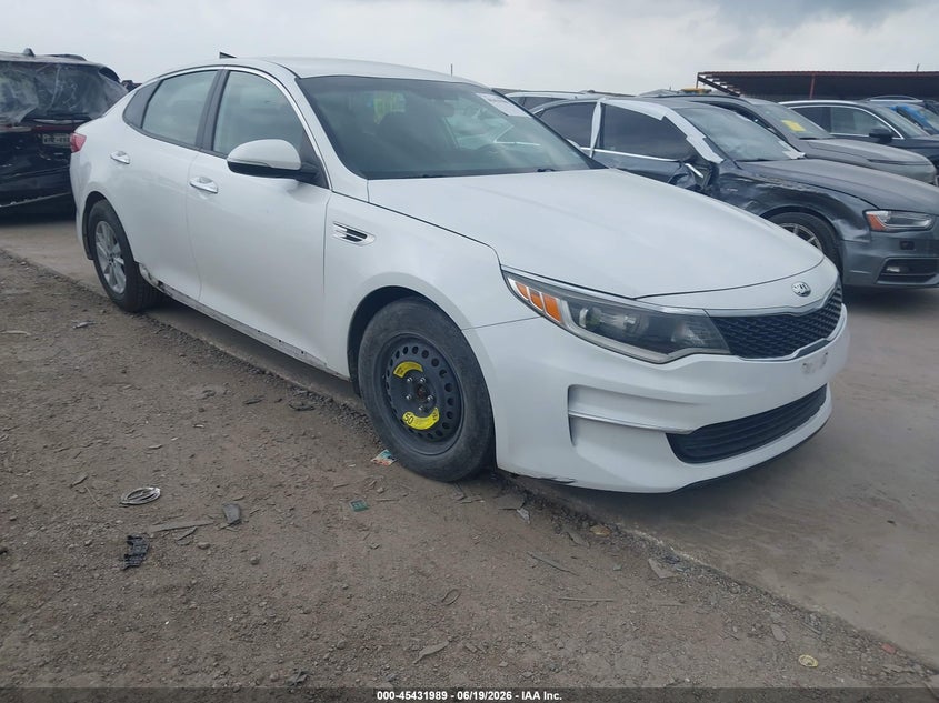 2018 Kia Optima VIN 5XXGT4L39JG199813 IAAI salvage auction — RIGHT SIDE, Salvage (Texas), sold $1,450 on 2026-07-28 (photo 1)