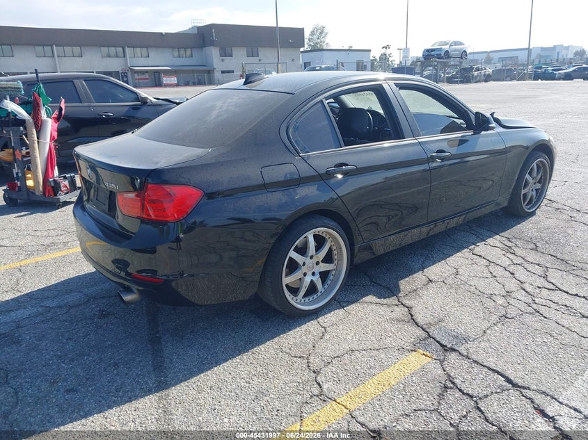 2014 BMW 3er VIN WBA3A9G55ENS64354 IAAI salvage auction — FRONT END, Salvage (California), sold $2,100 on 2026-07-21 (photo 4)