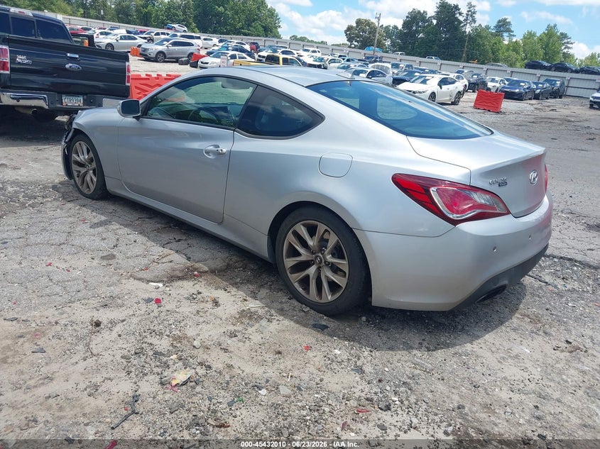 2013 Hyundai Genesis VIN KMHHU6KJ8DU086149 IAAI salvage auction — LEFT FRONT, Salvage (Georgia), sold $1,900 on 2026-07-29 (photo 3)
