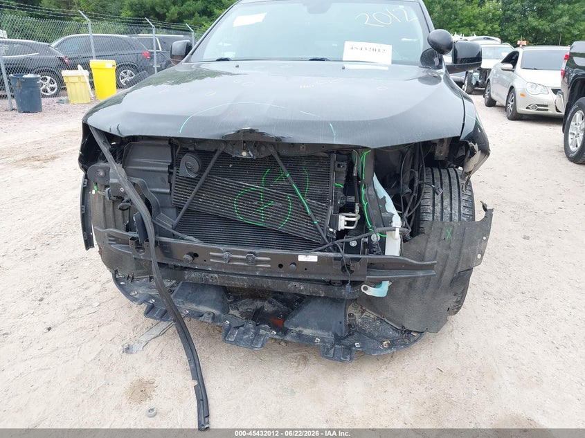 2020 Dodge Durango VIN 1C4RDJFG2LC164651 IAAI salvage auction — FRONT END, Salvage (Wisconsin), sold $2,950 on 2026-07-19 (photo 6)
