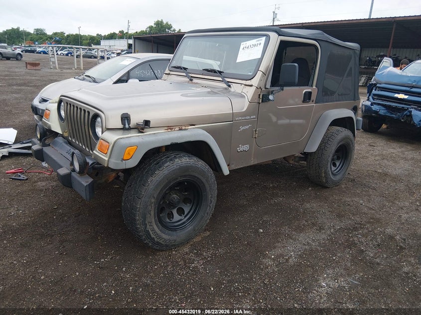 2002 Jeep Wrangler / VIN 1J4FA49S52P767396 IAAI salvage auction — NORMAL WEAR, Original (Ohio), sold $725 on 2026-07-18 (photo 2)