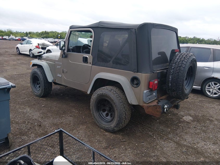 2002 Jeep Wrangler / VIN 1J4FA49S52P767396 IAAI salvage auction — NORMAL WEAR, Original (Ohio), sold $725 on 2026-07-18 (photo 3)