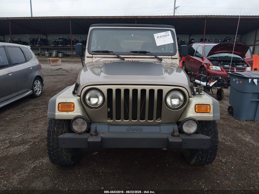 2002 Jeep Wrangler / VIN 1J4FA49S52P767396 IAAI salvage auction — NORMAL WEAR, Original (Ohio), sold $725 on 2026-07-18 (photo 6)