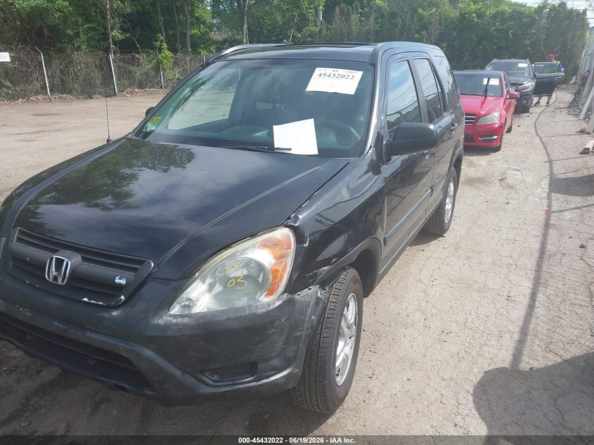 2002 Honda Cr-v VIN JHLRD78842C063637 IAAI salvage auction — FRAME DAMAGE, Salvage (Rhode Island), sold $200 on 2026-07-28 (photo 2)