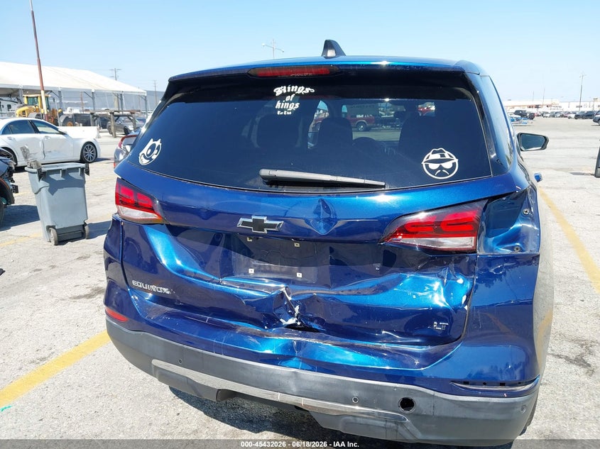 2022 Chevrolet Equinox VIN 3GNAXKEV3NL249443 IAAI salvage auction — FRONT & REAR, Salvage (California), sold $6,100 on 2026-08-03 (photo 6)