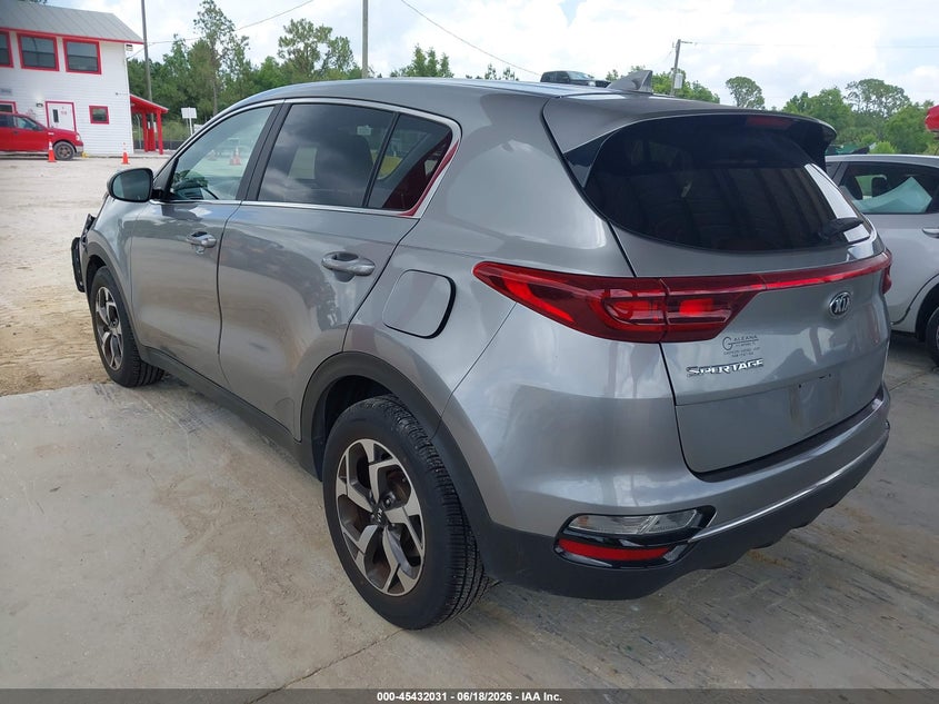 2020 Kia Sportage VIN KNDPM3AC0L7812584 IAAI salvage auction — FRONT END, Salvage Title, sold $3,550 on 2026-07-18 (photo 3)