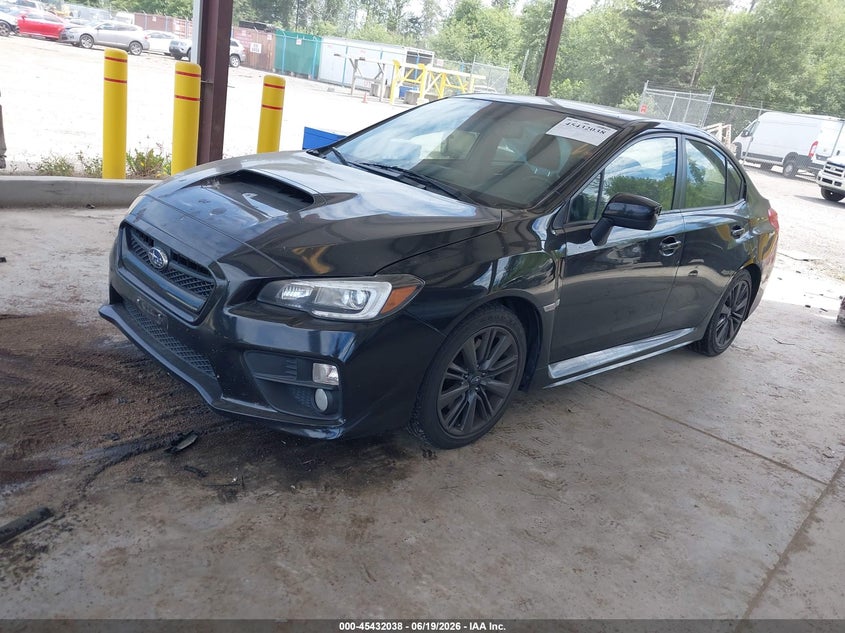 2015 Subaru Wrx VIN JF1VA1G62F8814704 IAAI salvage auction — RIGHT SIDE, Bill Of Sale (Washington), sold $1,800 on 2026-07-15 (photo 2)