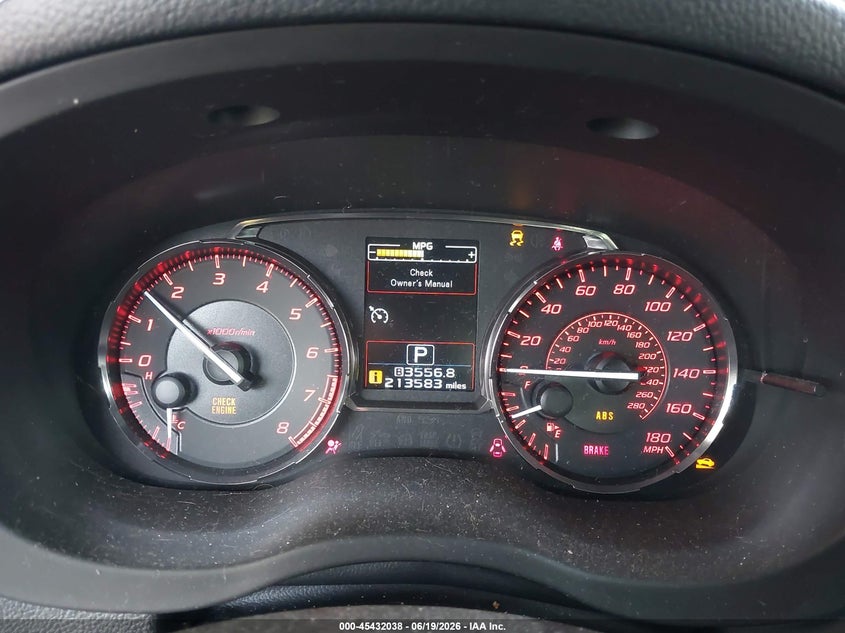 2015 Subaru Wrx VIN JF1VA1G62F8814704 IAAI salvage auction — RIGHT SIDE, Bill Of Sale (Washington), sold $1,800 on 2026-07-15 (photo 7)