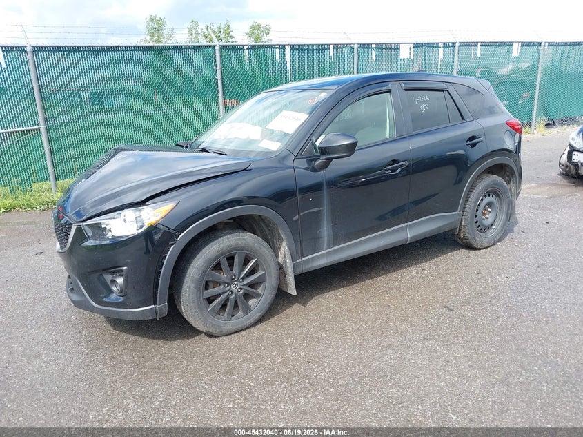 2014 Mazda Cx-5 VIN JM3KE4CY8E0351787 IAAI salvage auction — RIGHT FRONT, Mv-907A (New York), sold $1,400 on 2026-07-07 (photo 2)