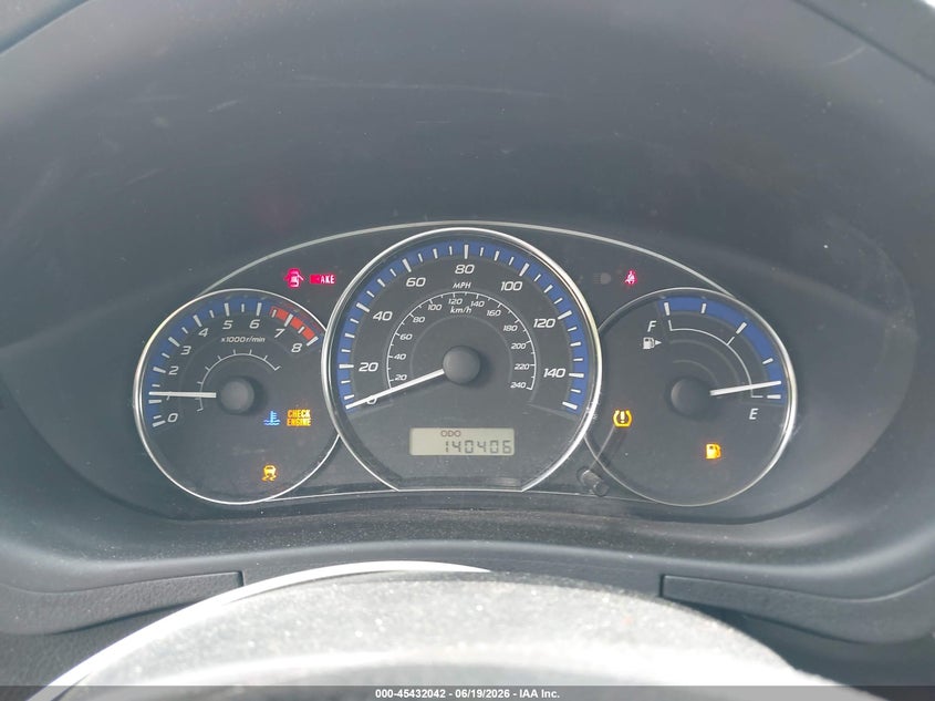 2012 Subaru Forester VIN JF2SHABC8CG430998 IAAI salvage auction — NORMAL WEAR, Clear (Massachusetts), sold $400 on 2026-07-21 (photo 7)