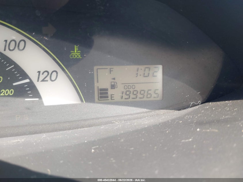 2007 Toyota Yaris VIN JTDBT923871055800 IAAI salvage auction — NORMAL WEAR, Clear (South Carolina), sold $1,200 on 2026-07-14 (photo 7)