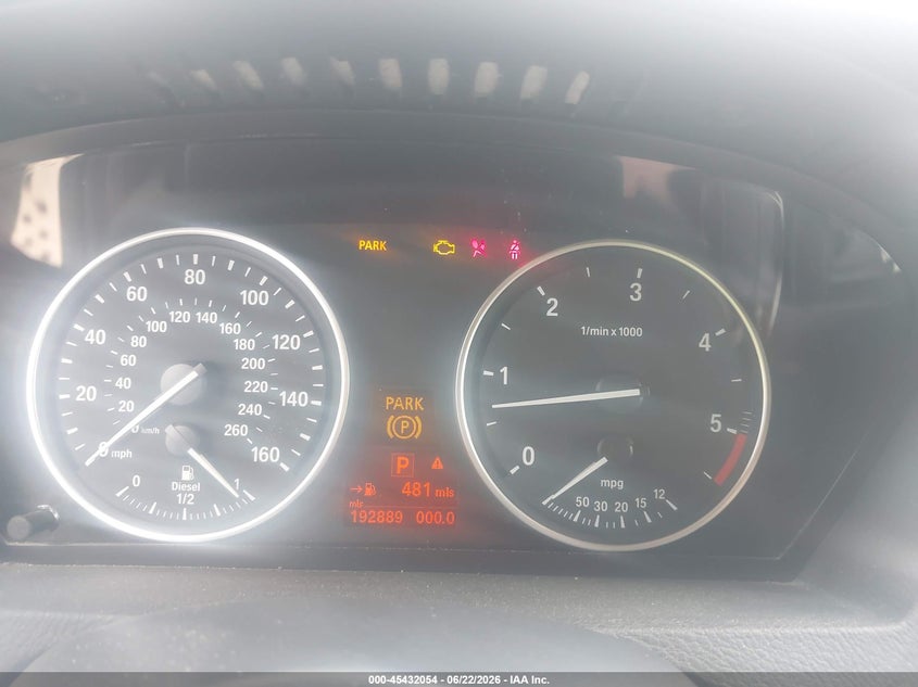 2009 BMW X5 VIN 5UXFF03559LJ97645 IAAI salvage auction — FRONT END, Salvage (Idaho), sold $850 on 2026-07-19 (photo 7)