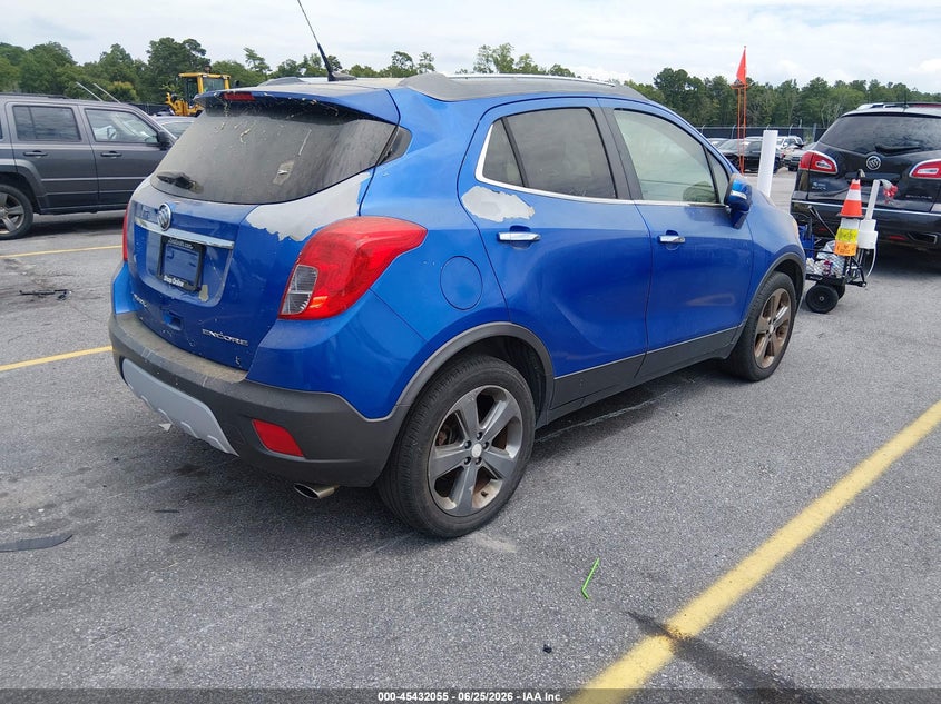 2014 Buick Encore VIN KL4CJASB8EB551622 IAAI salvage auction — NORMAL WEAR, Clear (Montana), sold $25 on 2026-07-29 (photo 4)