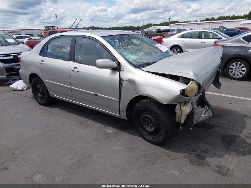 2004 Toyota Corolla VIN JTDBR32E742031975 IAAI salvage auction — FRONT END, Salvage (North Carolina), sold $425 on 2026-07-15 (photo 1)
