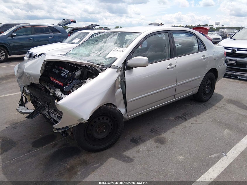 2004 Toyota Corolla VIN JTDBR32E742031975 IAAI salvage auction — FRONT END, Salvage (North Carolina), sold $425 on 2026-07-15 (photo 2)