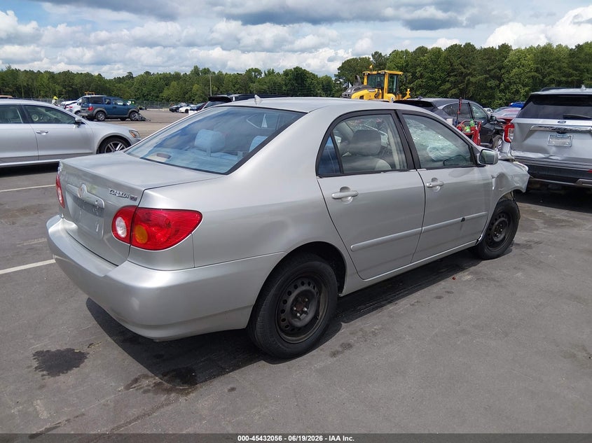 2004 Toyota Corolla VIN JTDBR32E742031975 IAAI salvage auction — FRONT END, Salvage (North Carolina), sold $425 on 2026-07-15 (photo 4)