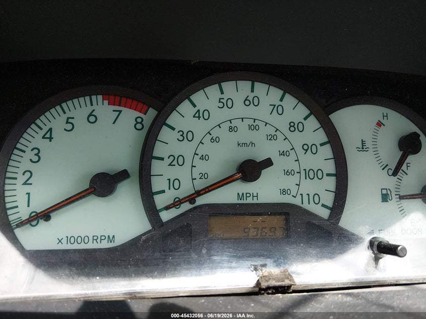 2004 Toyota Corolla VIN JTDBR32E742031975 IAAI salvage auction — FRONT END, Salvage (North Carolina), sold $425 on 2026-07-15 (photo 7)