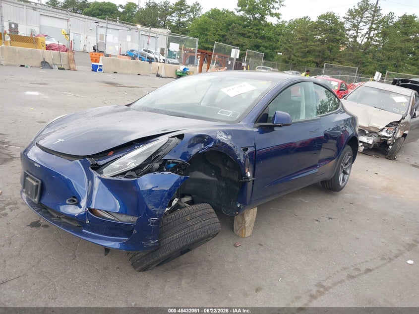 2023 Tesla Model 3 VIN 5YJ3E1EAXPF508512 IAAI salvage auction — LEFT & RIGHT, Salvage Title, sold $25 on 2026-07-21 (photo 6)