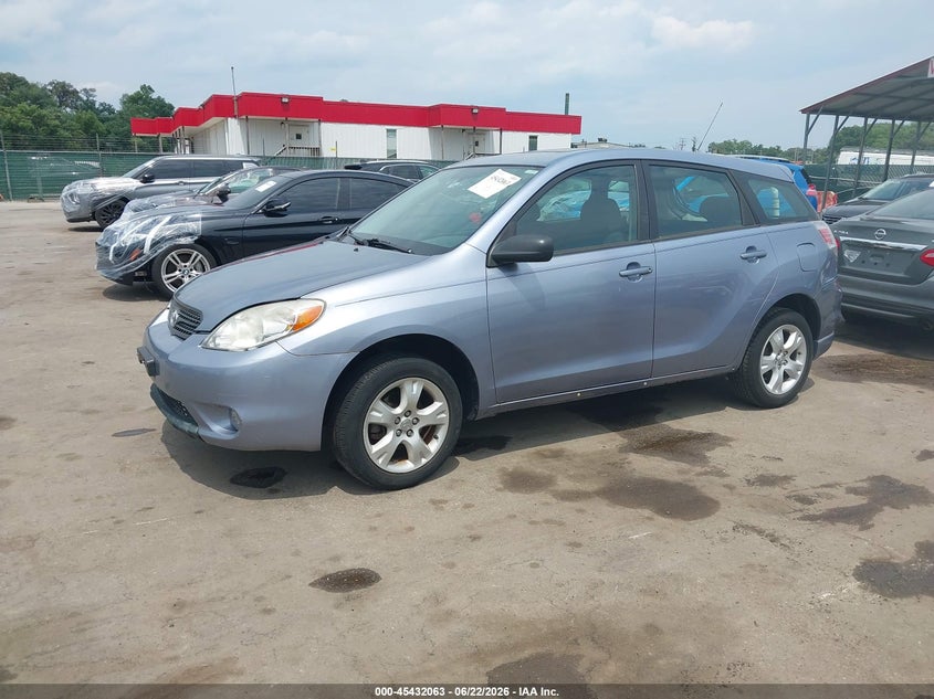 2007 Toyota Matrix VIN 2T1KR30E27C654557 IAAI salvage auction — RIGHT FRONT, Salvage - Greater Than 75% (Maryland), sold $775 on 2026-07-09 (photo 2)