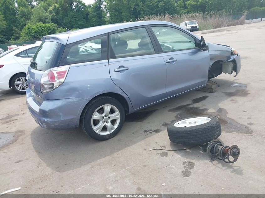 2007 Toyota Matrix VIN 2T1KR30E27C654557 IAAI salvage auction — RIGHT FRONT, Salvage - Greater Than 75% (Maryland), sold $775 on 2026-07-09 (photo 4)