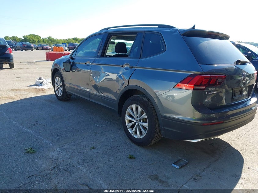 2020 Volkswagen Tiguan VIN 3VV0B7AX0LM158968 IAAI salvage auction — SIDE, Salvage (Missouri), sold $4,100 on 2026-07-10 (photo 3)