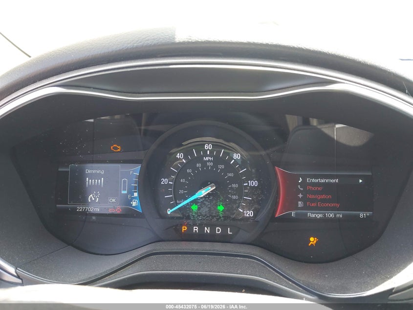 2019 Ford Fusion VIN 3FA6P0LU7KR135120 IAAI salvage auction — RIGHT SIDE, Salvage Certificate (California), sold $875 on 2026-07-31 (photo 7)