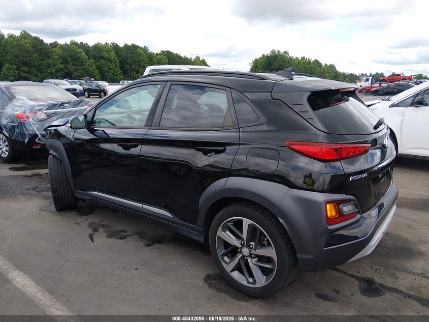 2019 Hyundai Kona VIN KM8K33A51KU344438 IAAI salvage auction — FRONT END, Salvage Title, sold $1,675 on 2026-07-29 (photo 3)