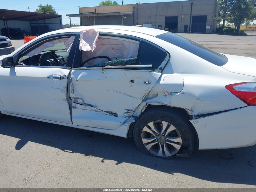 2014 Honda Accord VIN 1HGCR2F31EA279882 IAAI salvage auction — LEFT SIDE, Salvage Title, sold $1,400 on 2026-07-20 (photo 6)