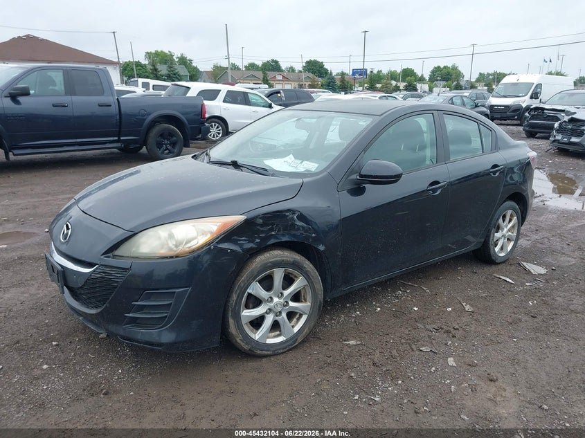 2010 Mazda 3 VIN JM1BL1SF5A1194012 IAAI salvage auction — LEFT FRONT, Mv-907A (New York), sold $225 on 2026-07-10 (photo 2)