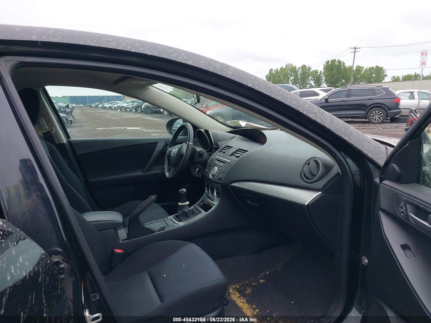 2010 Mazda 3 VIN JM1BL1SF5A1194012 IAAI salvage auction — LEFT FRONT, Mv-907A (New York), sold $225 on 2026-07-10 (photo 5)