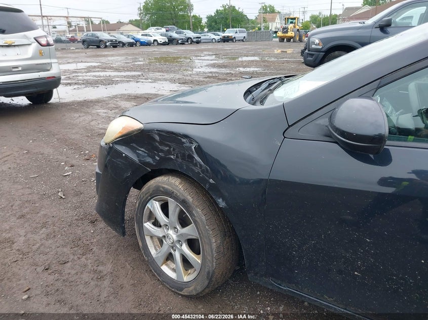 2010 Mazda 3 VIN JM1BL1SF5A1194012 IAAI salvage auction — LEFT FRONT, Mv-907A (New York), sold $225 on 2026-07-10 (photo 6)