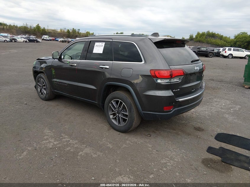 2020 Jeep Grand cherokee VIN 1C4RJFBG6LC194473 IAAI salvage auction — FRONT END, Salvage Title, sold $4,450 on 2026-07-26 (photo 3)