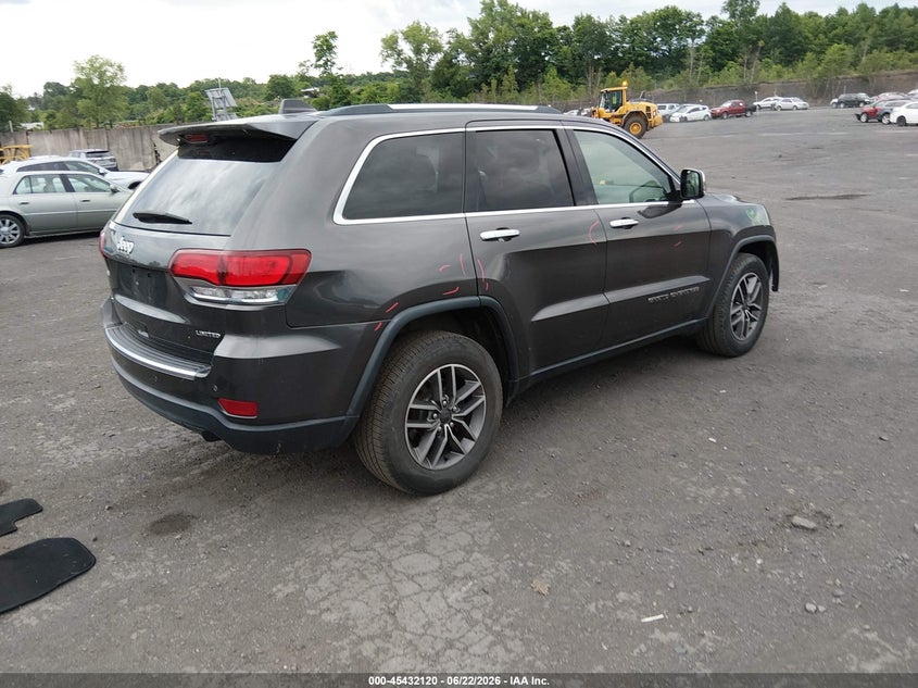 2020 Jeep Grand cherokee VIN 1C4RJFBG6LC194473 IAAI salvage auction — FRONT END, Salvage Title, sold $4,450 on 2026-07-26 (photo 4)