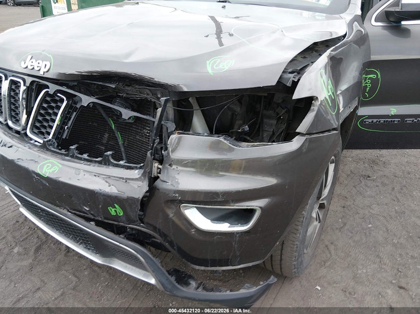 2020 Jeep Grand cherokee VIN 1C4RJFBG6LC194473 IAAI salvage auction — FRONT END, Salvage Title, sold $4,450 on 2026-07-26 (photo 6)