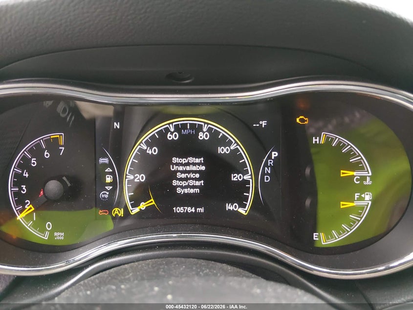 2020 Jeep Grand cherokee VIN 1C4RJFBG6LC194473 IAAI salvage auction — FRONT END, Salvage Title, sold $4,450 on 2026-07-26 (photo 7)