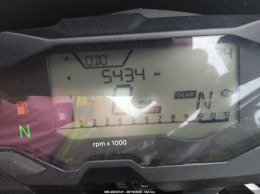 2018 BMW G 310 VIN WB30G1201JR824508 IAAI salvage auction — ROLLOVER, Salvage (Mississippi), sold $375 on 2026-07-15 (photo 7)