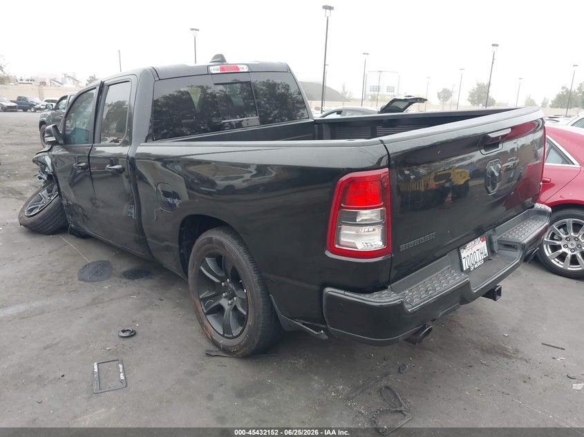 2022 Ram 1500 VIN 1C6RREBTXNN275894 IAAI salvage auction — LEFT FRONT, Salvage Title, sold $4,950 on 2026-07-24 (photo 3)