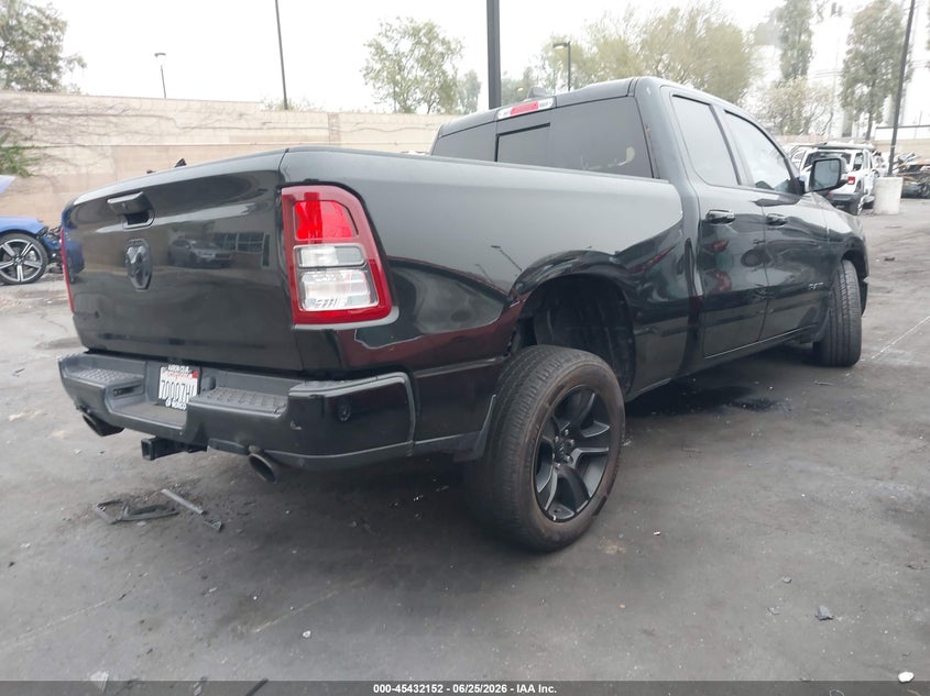2022 Ram 1500 VIN 1C6RREBTXNN275894 IAAI salvage auction — LEFT FRONT, Salvage Title, sold $4,950 on 2026-07-24 (photo 4)
