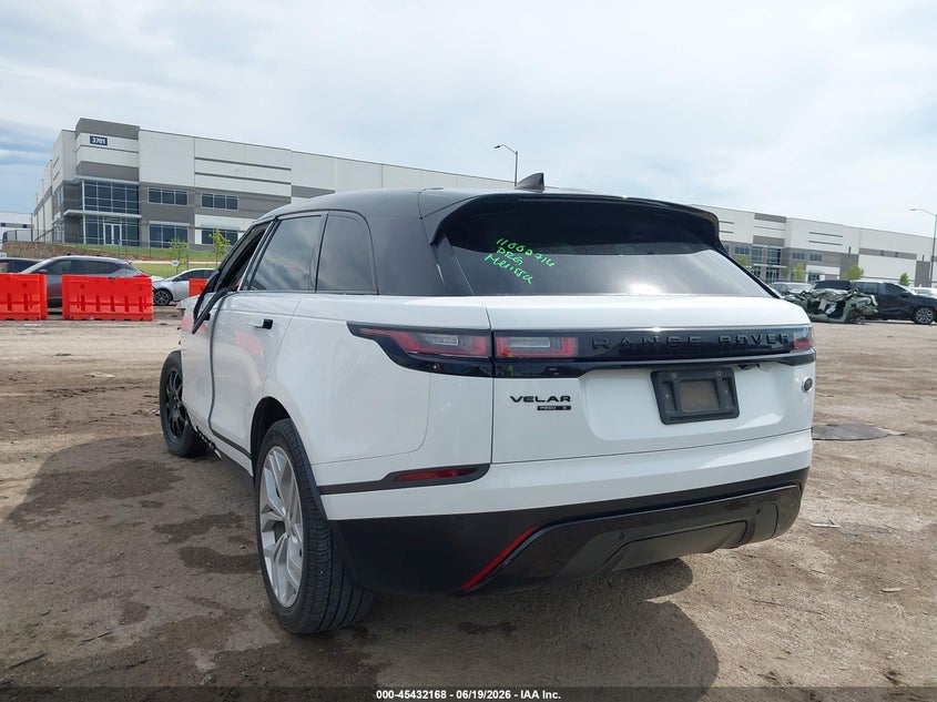 2020 Land rover Range rover velar VIN SALYB2EX2LA267193 IAAI salvage auction — FRONT END, Original (Texas), sold $9,125 on 2026-09-08 (photo 3)