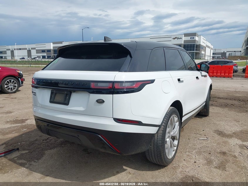 2020 Land rover Range rover velar VIN SALYB2EX2LA267193 IAAI salvage auction — FRONT END, Original (Texas), sold $9,125 on 2026-09-08 (photo 4)
