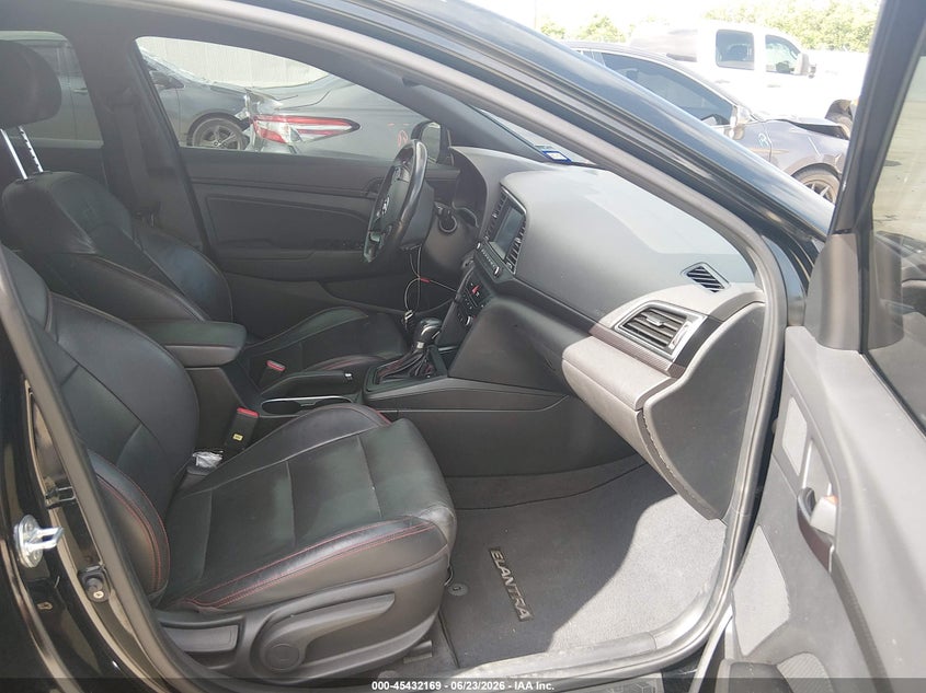 2018 Hyundai Elantra VIN KMHD04LB8JU665773 IAAI salvage auction — HAIL, Original (Texas), sold $1,500 on 2026-07-24 (photo 5)